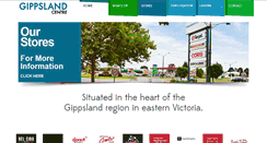 Desktop Screenshot of gippslandcentre.com.au