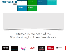 Tablet Screenshot of gippslandcentre.com.au